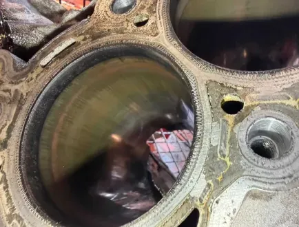 Carbon Contamination in EGR Component