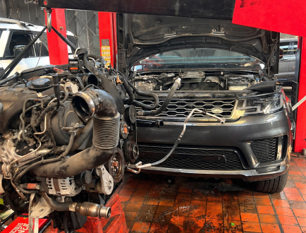 Range Rover Sport – Engine Inspection