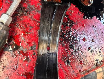 Severely Worn Bearing