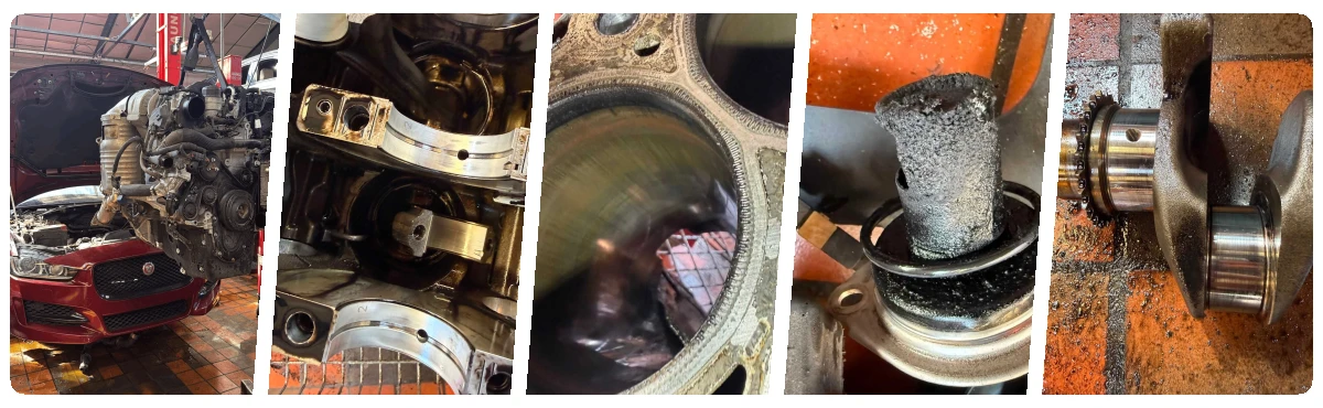 Jaguar XE 2.0 Engine Rebuild & Repair | Timing Chain Failure