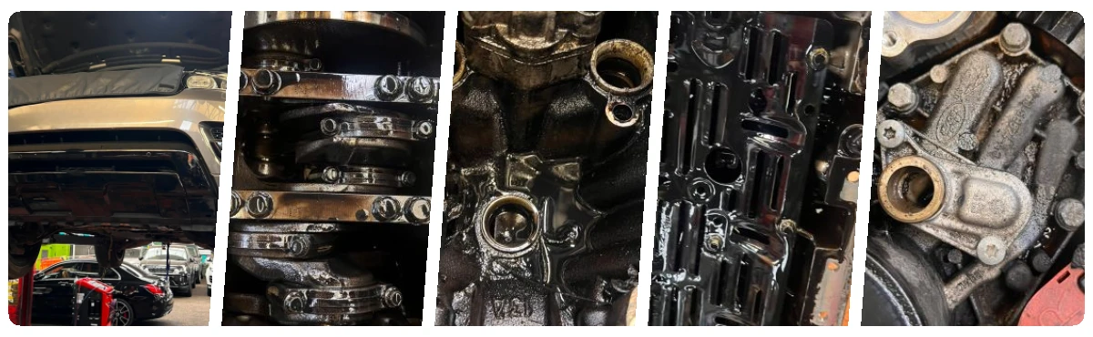 Range Rover Sport Engine Rebuild After Lubrication System Failure
