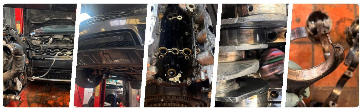 Range Rover Sport Engine Replacement – Oil Pump Failure & Internal Engine Damage