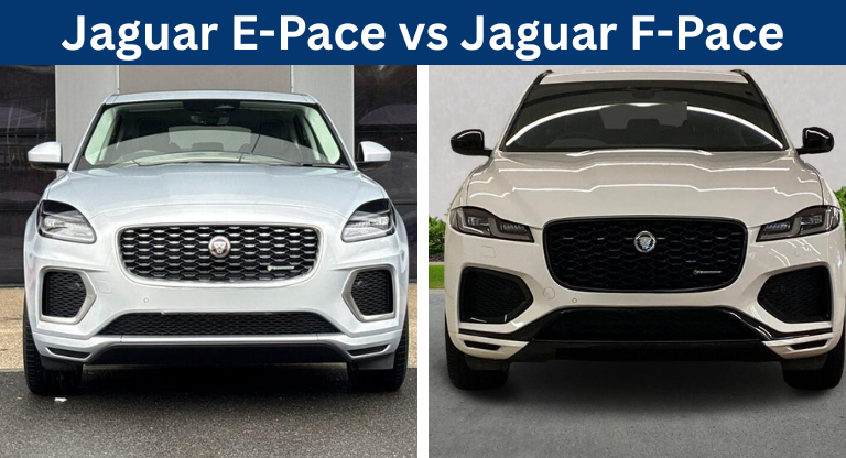 Jaguar E-Pace vs F-Pace