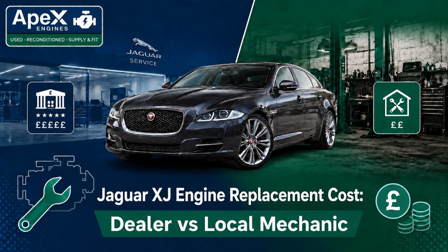 Jaguar XJ Engine Replacement